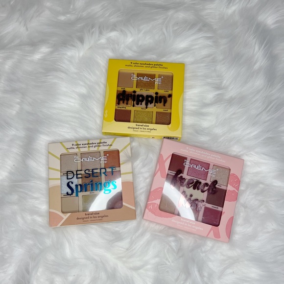 3 The Creme Shop Eyeshadow Palettes - Picture 1 of 5